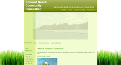 Desktop Screenshot of colonialbeachfoundation.org